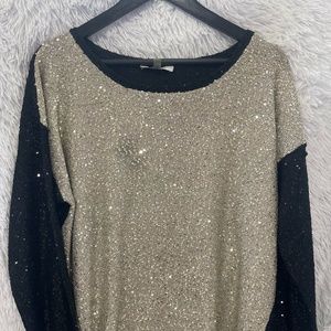 DKNYC Large black and Tan